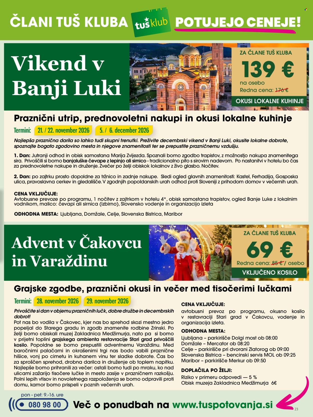Tuš katalog - 9.10.2026 - 5.1.2027. Stran 23