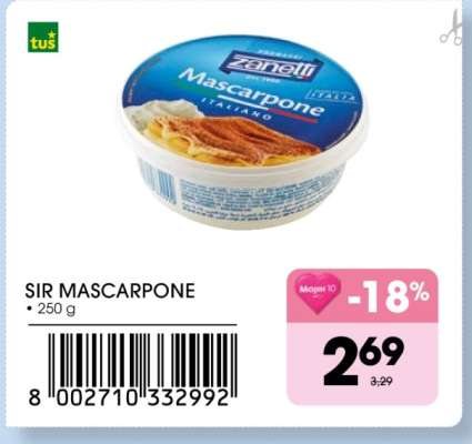 Sir mascarpone