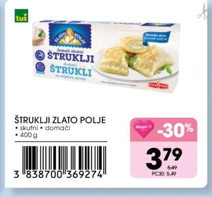 Štruklji Zlato Polje