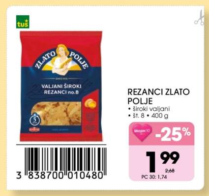 Rezanci Zlato polje