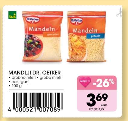 Mandlji Dr. Oetker