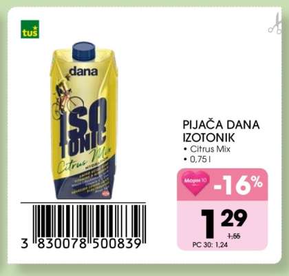 PIJAČA DANA IZOTONIK