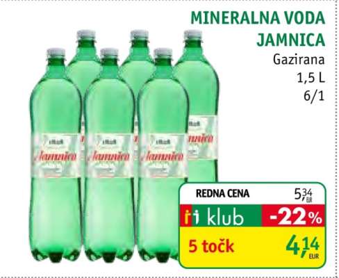 MINERALNA VODA JAMNICA