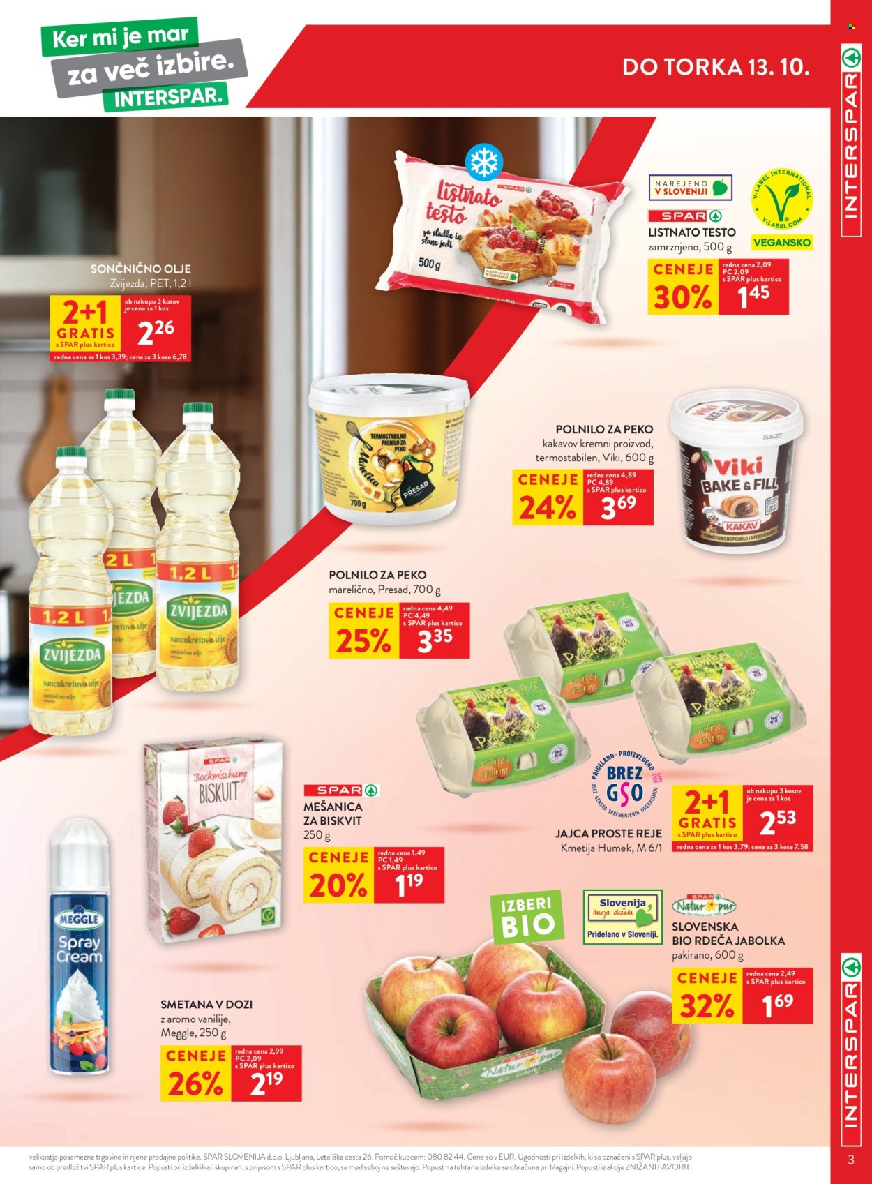 INTERSPAR katalog - 7.10.2026 - 20.10.2026. Stran 3
