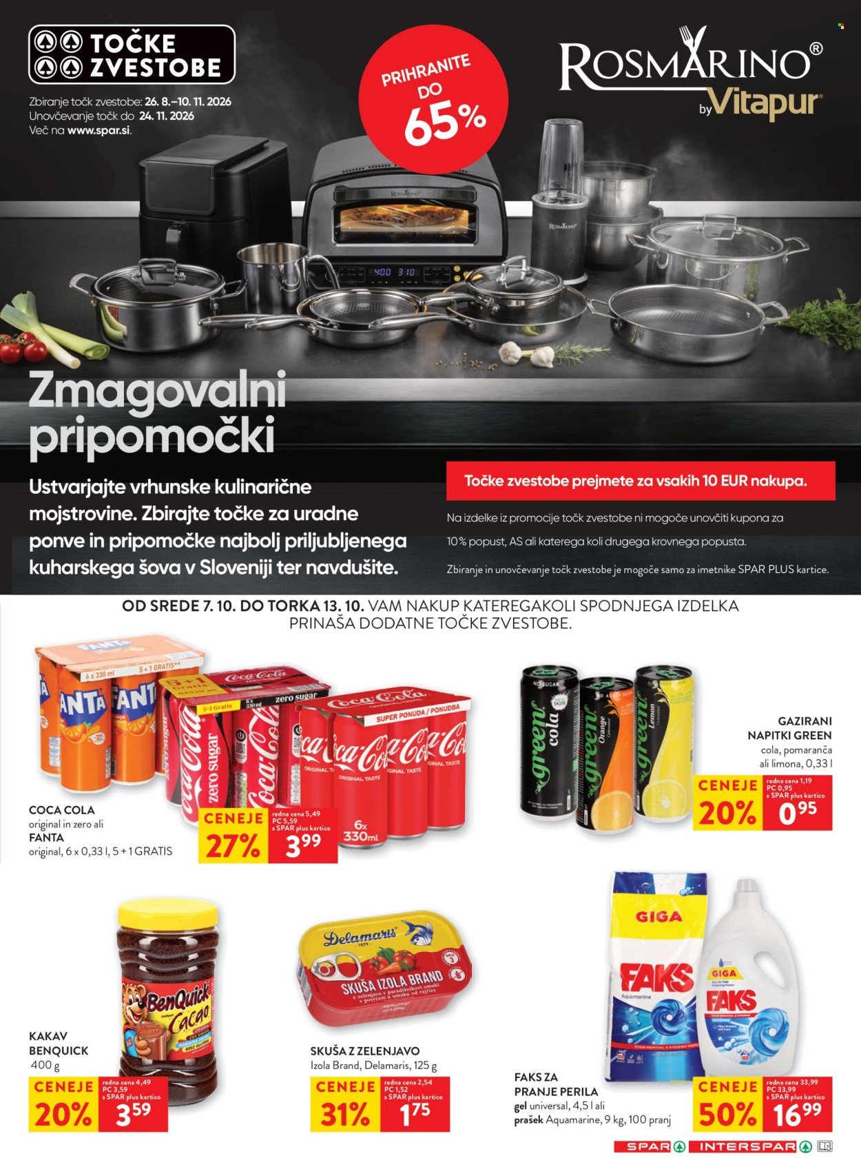 SPAR katalog - 7.10.2026 - 20.10.2026. Stran 21