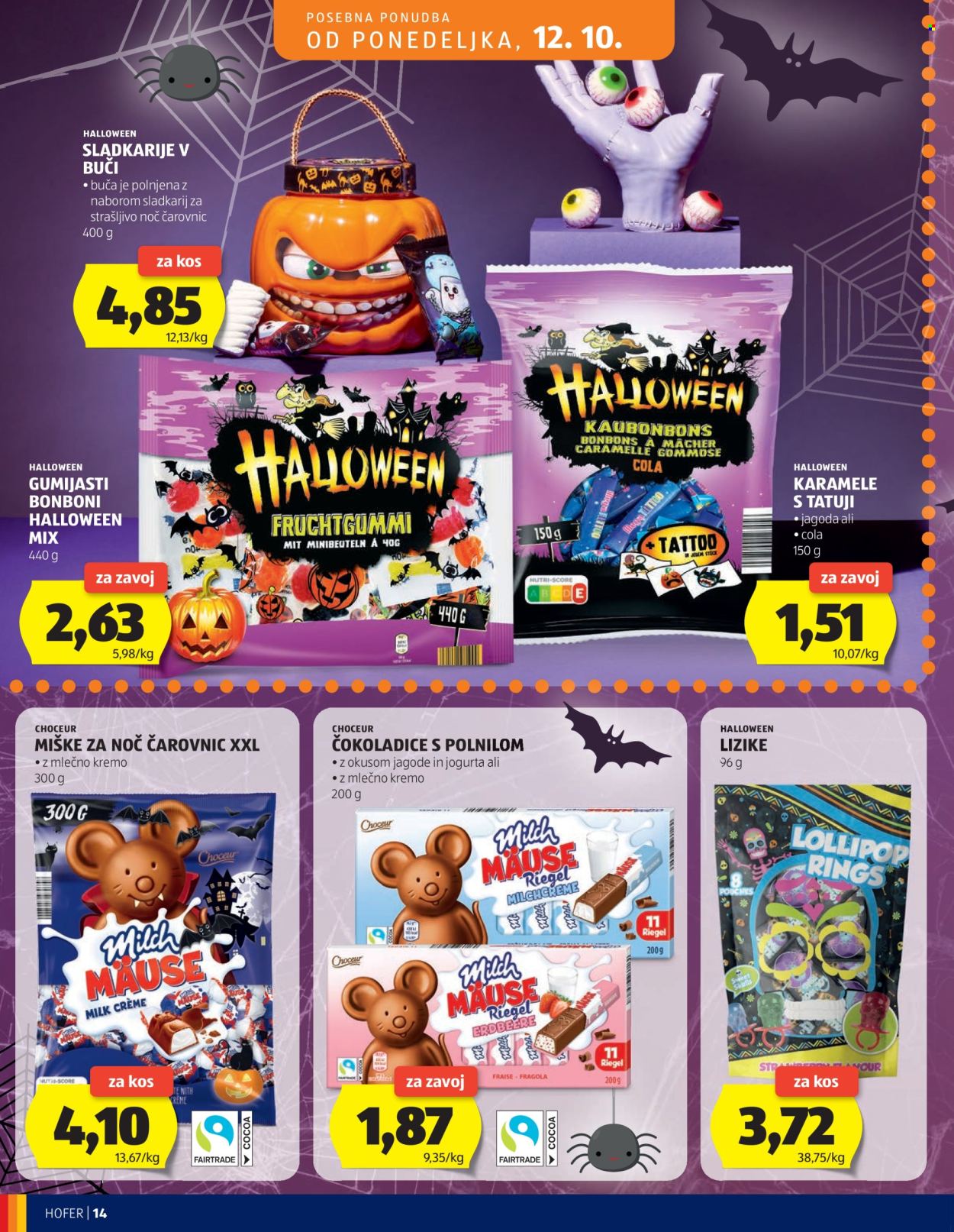 Hofer katalog - 7.10.2026 - 15.10.2026. Stran 14