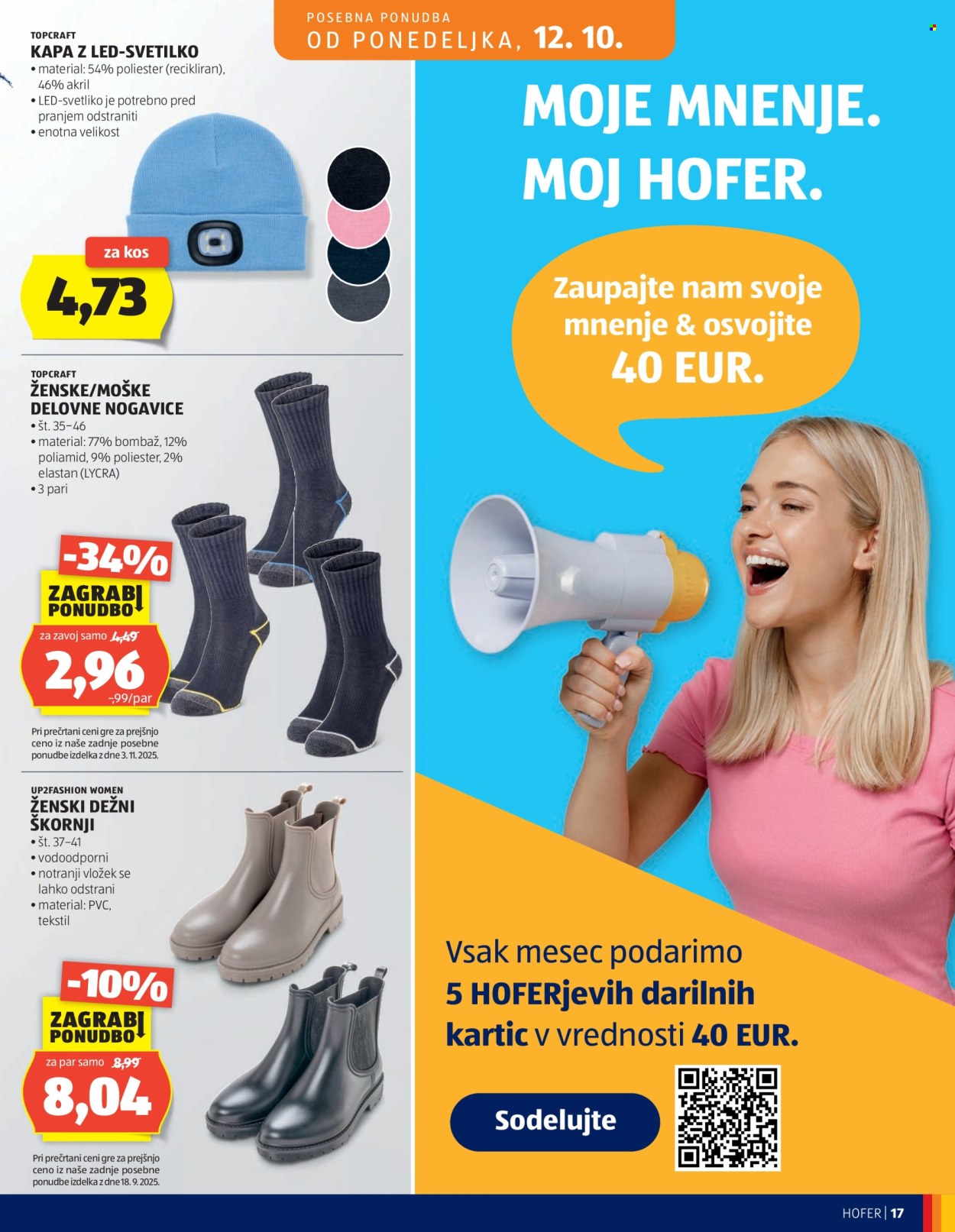 Hofer katalog - 7.10.2026 - 15.10.2026. Stran 17