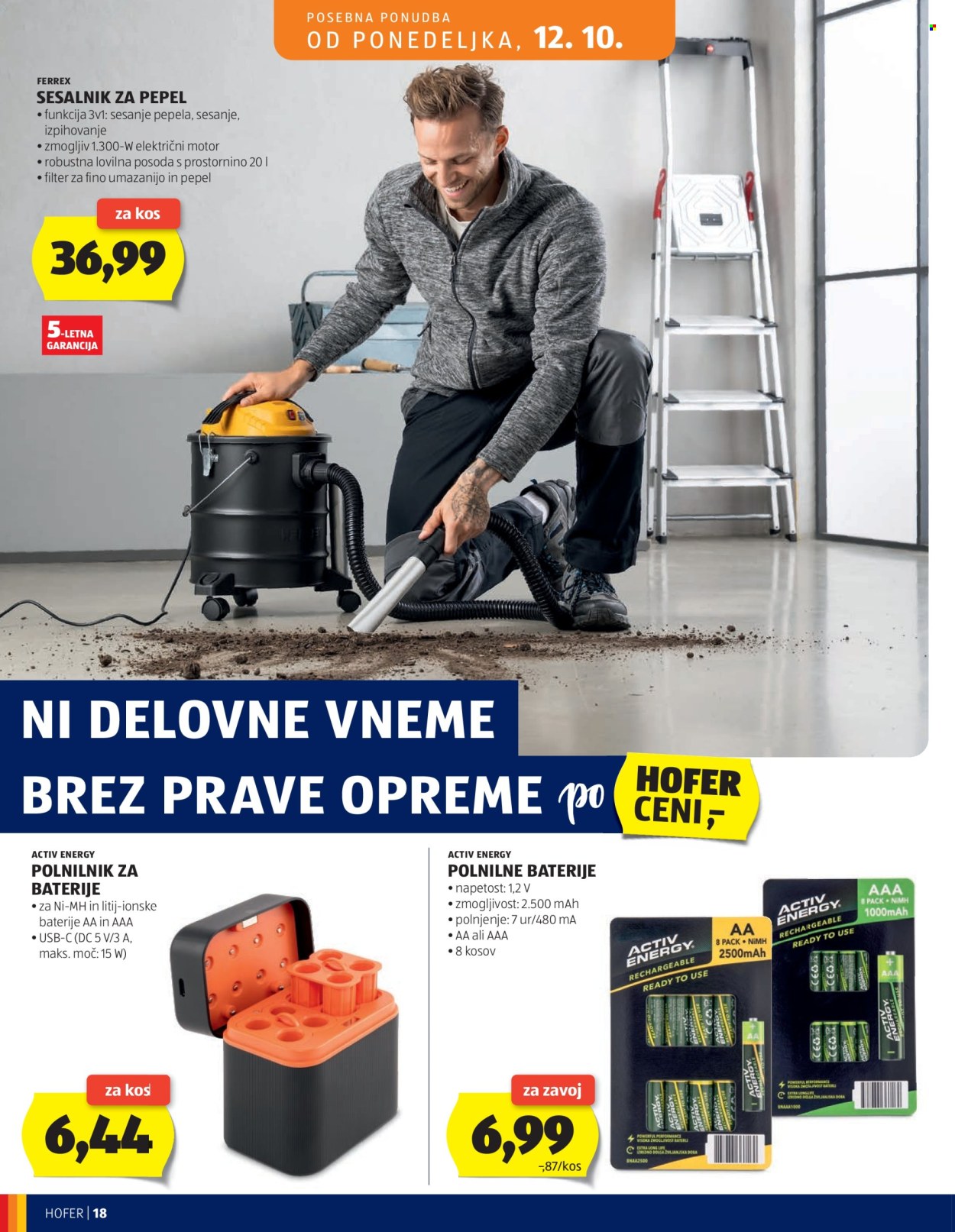 Hofer katalog - 7.10.2026 - 15.10.2026. Stran 18