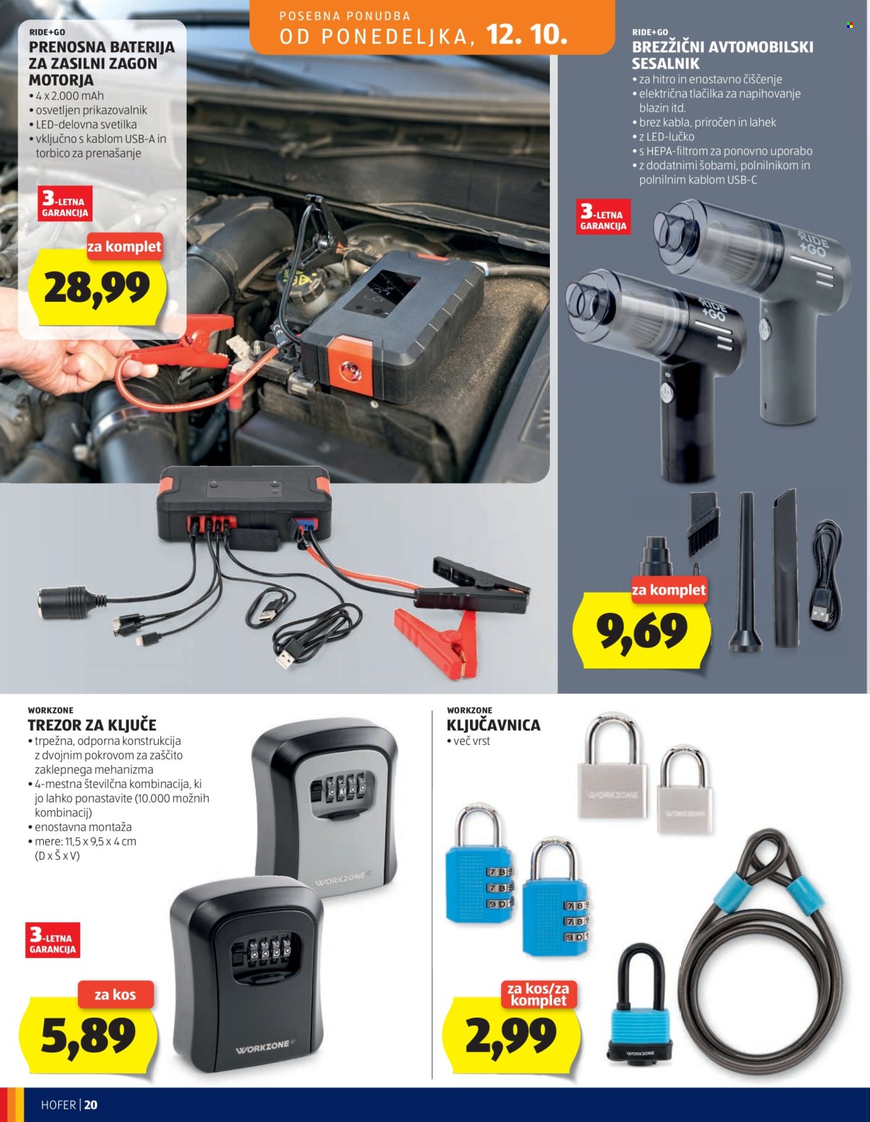 Hofer katalog - 7.10.2026 - 15.10.2026. Stran 20