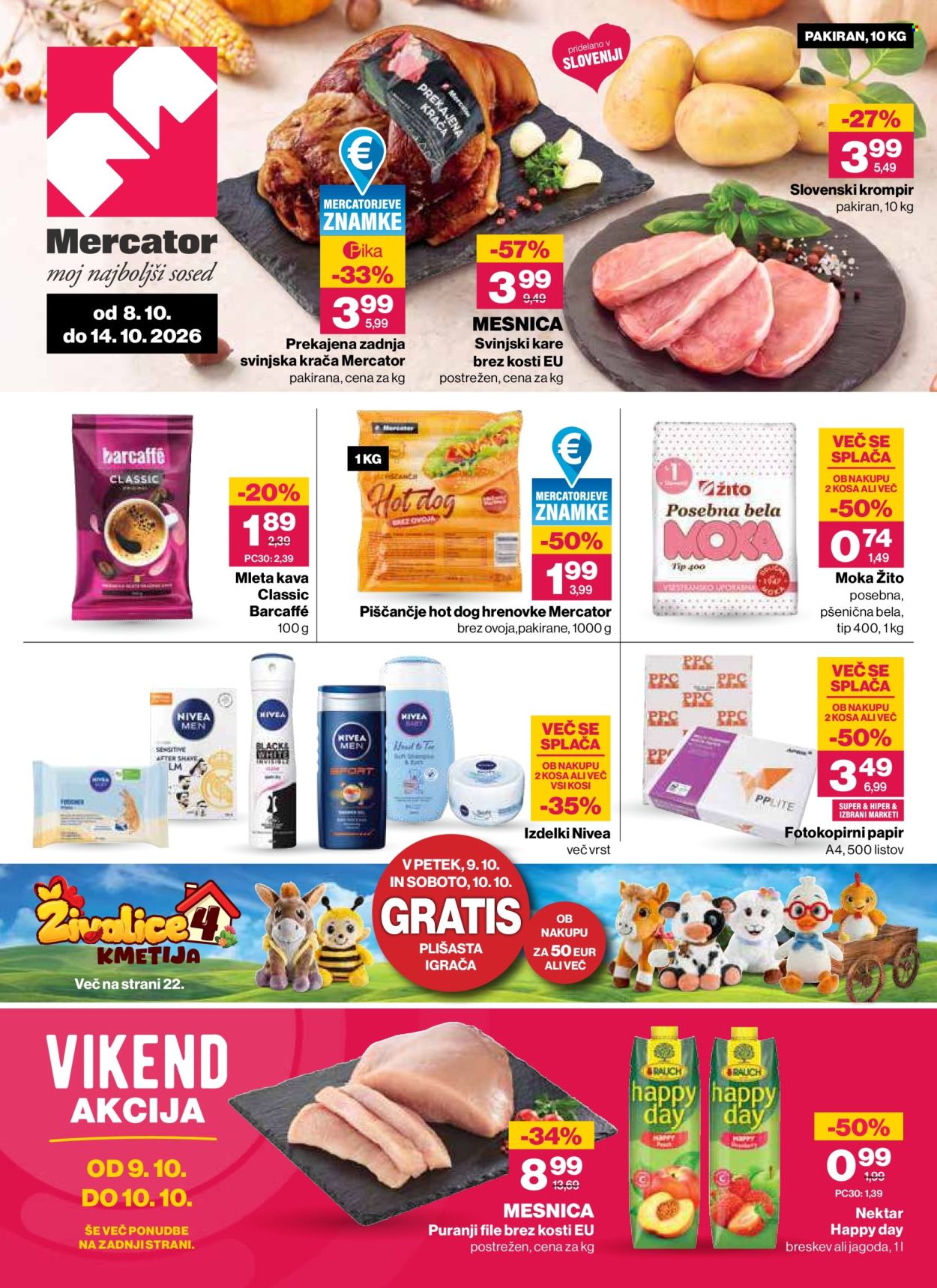 Mercator katalog - 8.10.2026 - 14.10.2026. Stran 1