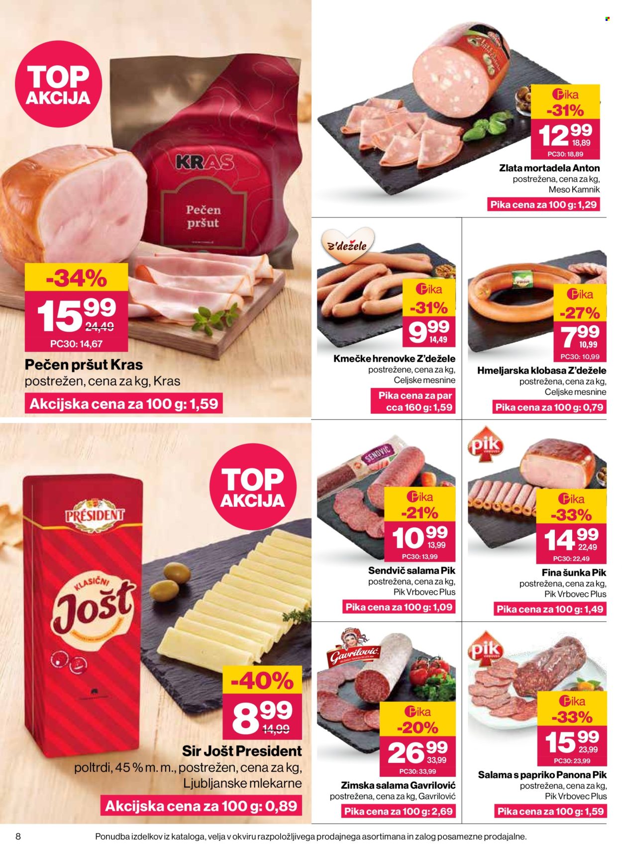 Mercator katalog - 8.10.2026 - 14.10.2026. Stran 8