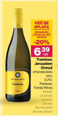 Traminec Jeruzalem Ormož