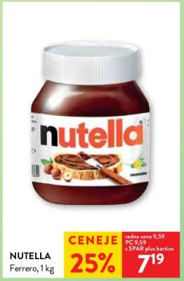 NUTELLA Ferrero 1 kg