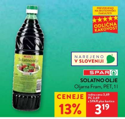 SOLATNO OLJE