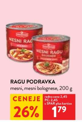 RAGU PODRAVKA