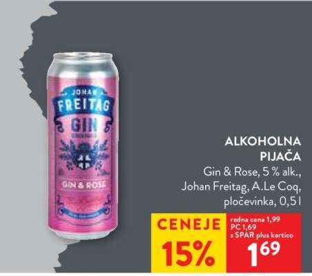 Gin & Rose, Johan Freitag