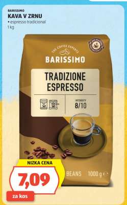 BARISSIMO KAVA V ZRNU