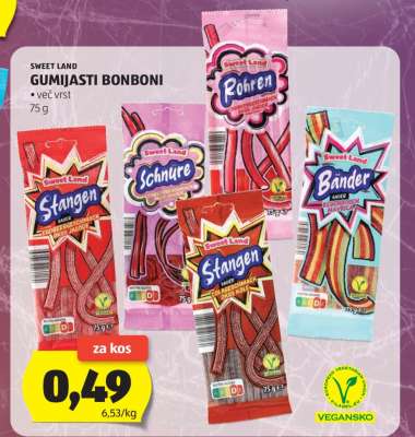 Sweet Land Gumi Jasti Bonboni
