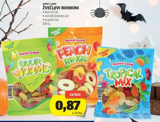 Sweet Land Žvečljivi Bonboni
