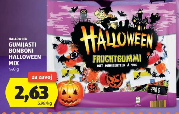 Halloween Gumiasti Bonboni Halloween Mix