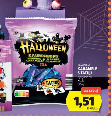Halloween Karamelle s Tatuji