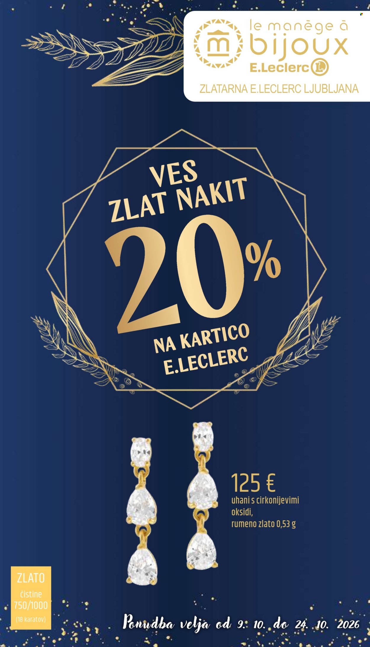 E.Leclerc katalog - 9.10.2026 - 23.10.2026. Stran 1
