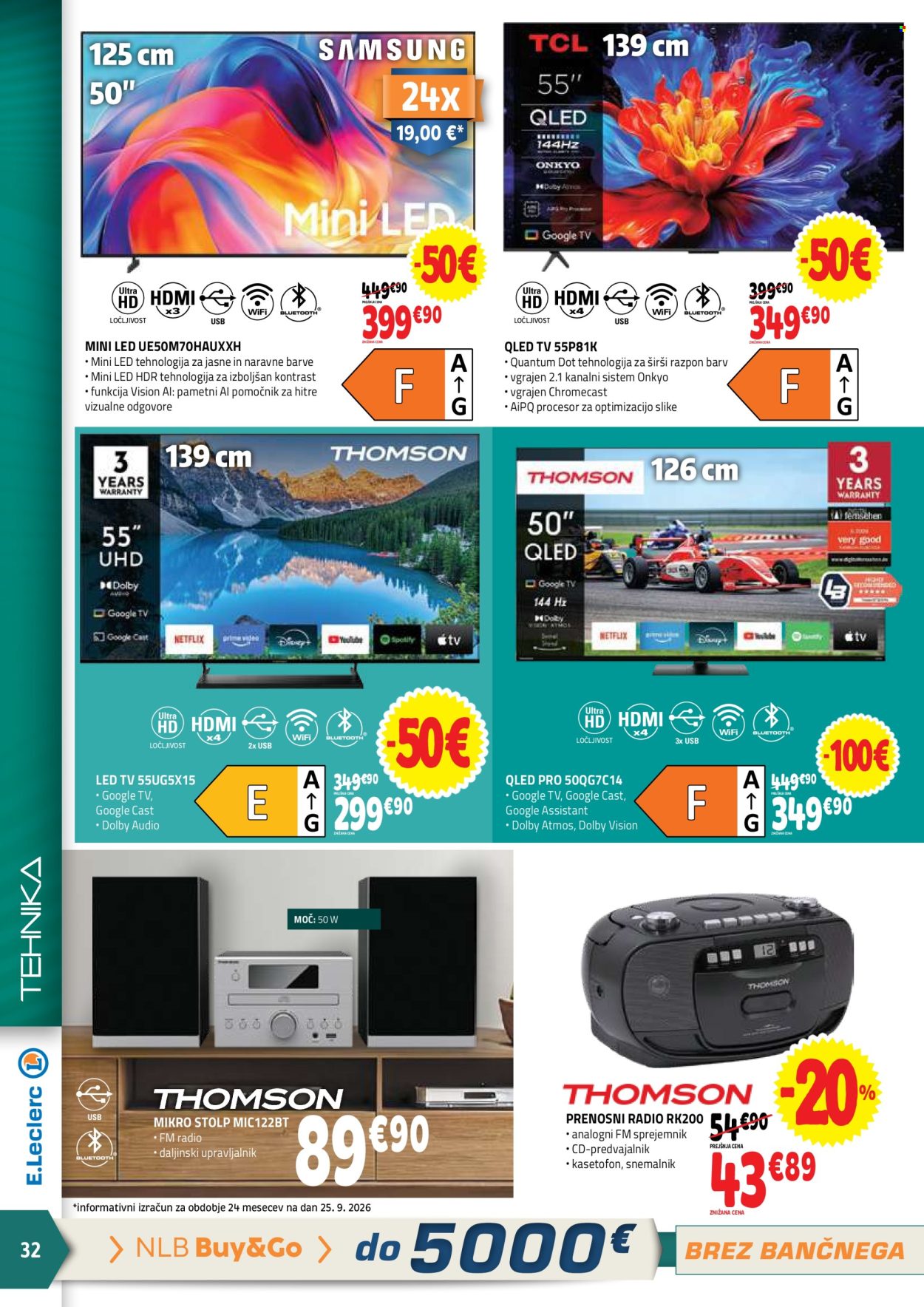 E.Leclerc katalog - 7.10.2026 - 17.10.2026. Stran 32