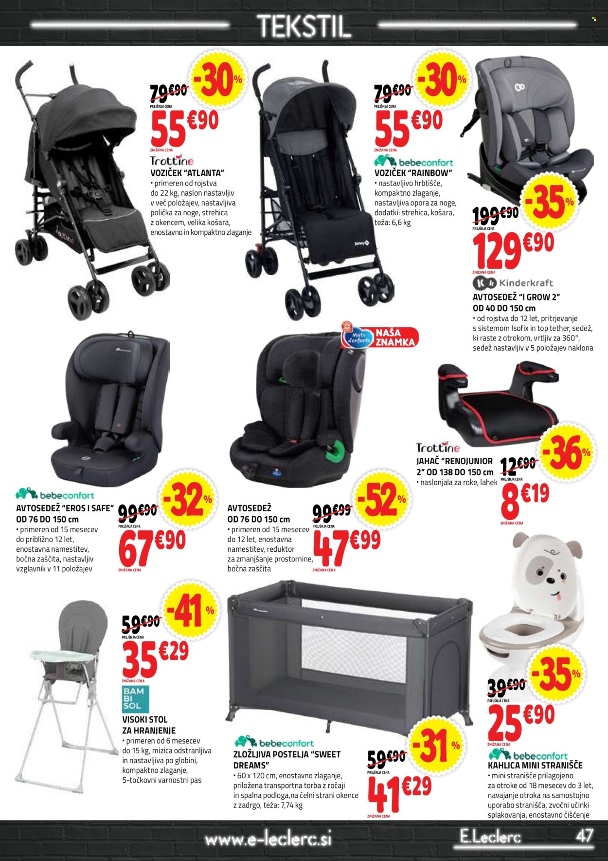 E.Leclerc katalog - 7.10.2026 - 17.10.2026. Stran 47