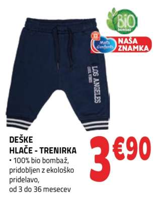DEŠKE HLAČE - TRENIRKA