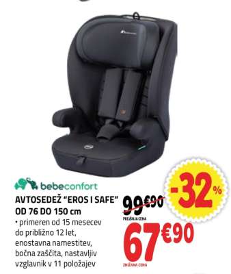 AVTOSEDEŽ "EROS I SAFE"