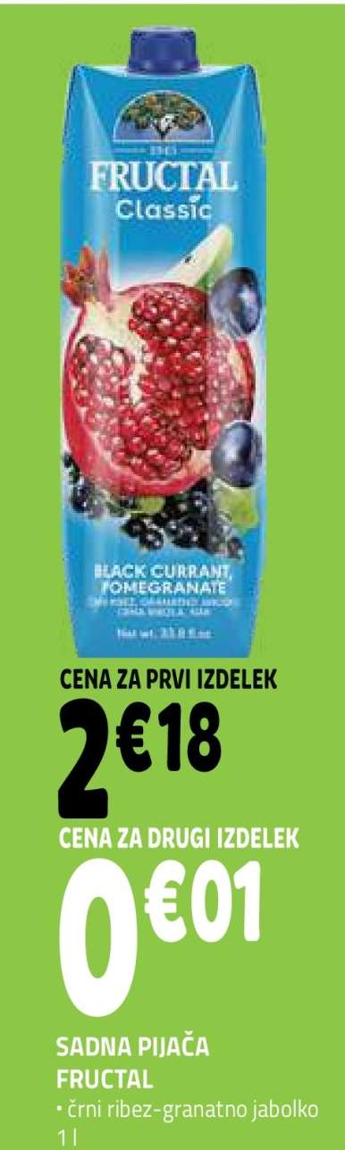 Fructal Classic Sadna Pijača