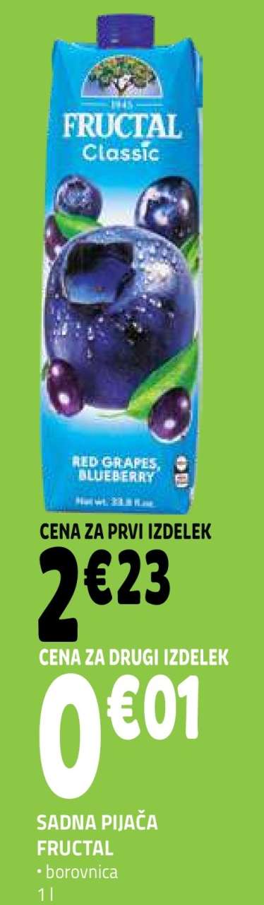 Sadna pijača Fructal