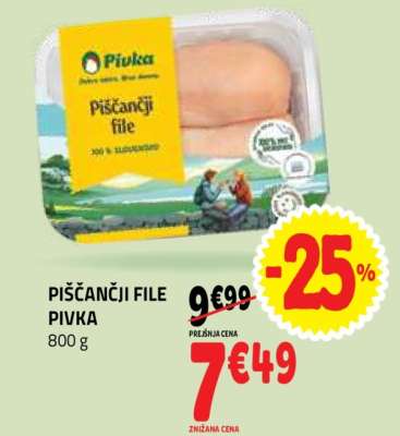 PIŠČANČJI FILE PIVKA