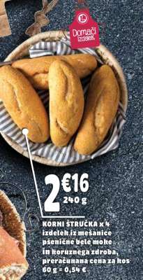 Korni štručka x 4