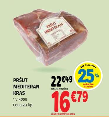 PRŠUT MEDITERAN KRAS