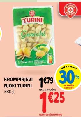 KROMPIRJEVI NJOKI TURINI