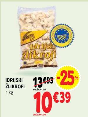 Idrijski žlikrofi