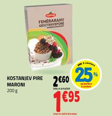 KOSTANJEV PIRE MARONI