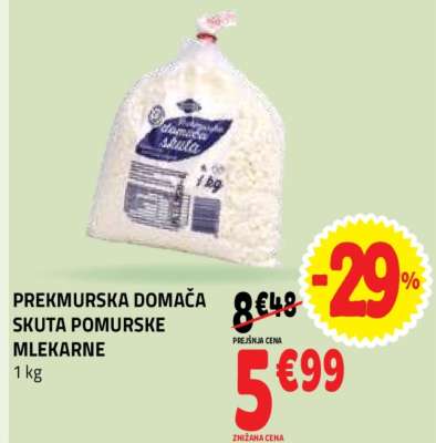 PREKMURSKA DOMAČA SKUTA POMURSKE MLEKARNE