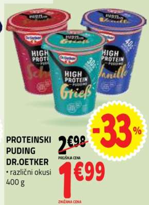 PROTEINSKI PUDING DR. OETKER