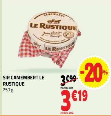 Sir Camembert Le Rustique