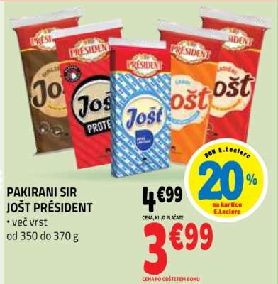PAKIRANI SIR JOŠT PRÉSIDENT