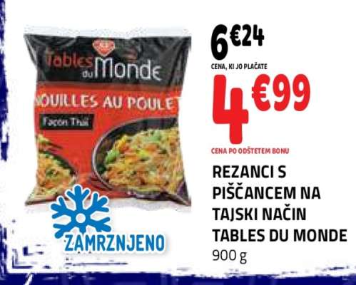 REZANCI S PIŠČANCEM NA TAJSKI NAČIN TABLES DU MONDE