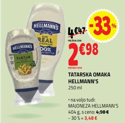 Tatarska omaka Hellmann's