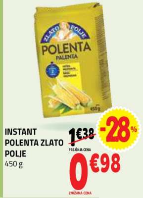 INSTANT POLENTA ZLATO POLJE