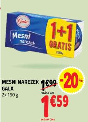 MESNI NAREZEK GALA