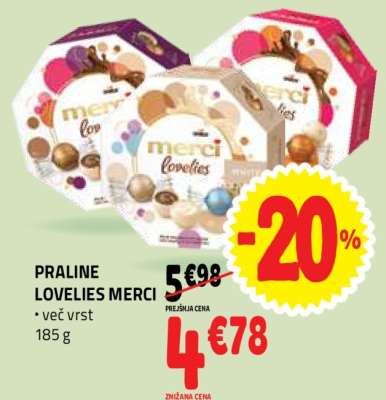 PRALINE LOVELIES MERCI