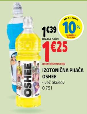 Izotonična pijača Oshee