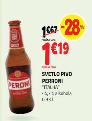 SVETLO PIVO PERRONI