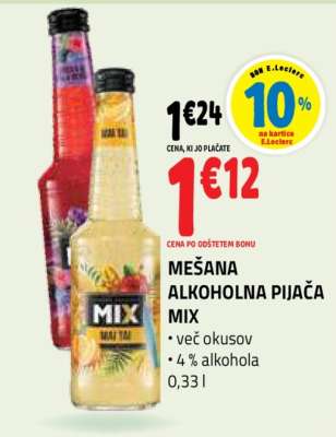MEŠANA ALKOHOLNA PIJAČA MIX